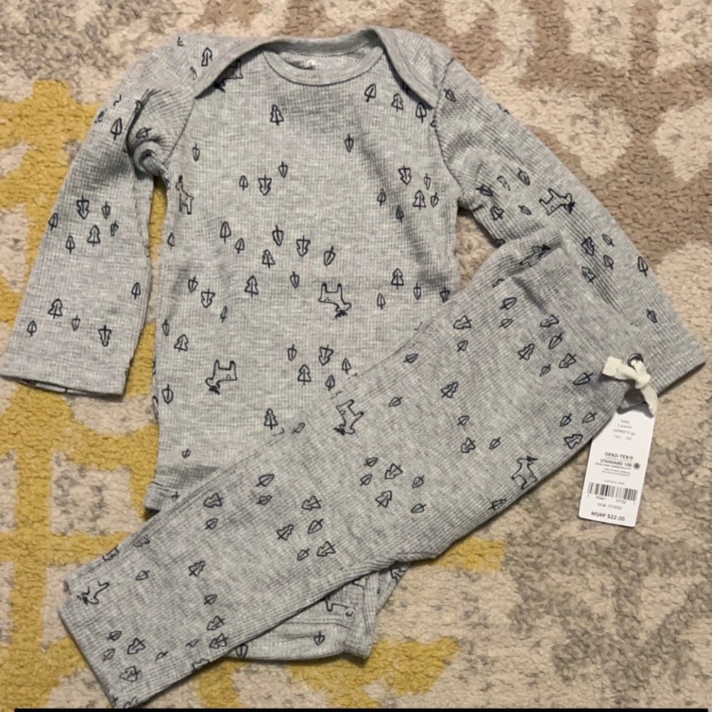 Carter’s waffle knit outfit
